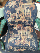 Load image into Gallery viewer, Japoneserie-French Provincial Armchair