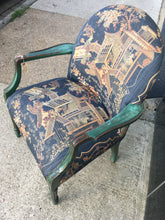 Load image into Gallery viewer, Japoneserie-French Provincial Armchair