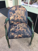 Load image into Gallery viewer, Japoneserie-French Provincial Armchair