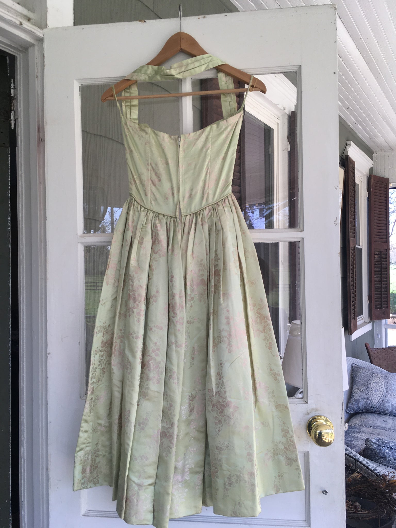 Okinawa silk halter dress and shrug Evergreen Antiques & True Vintage Okinawa silk halter dress and shrug Evergreen Antiques & True Vintage