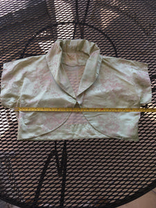 Okinawa silk halter dress and shrug